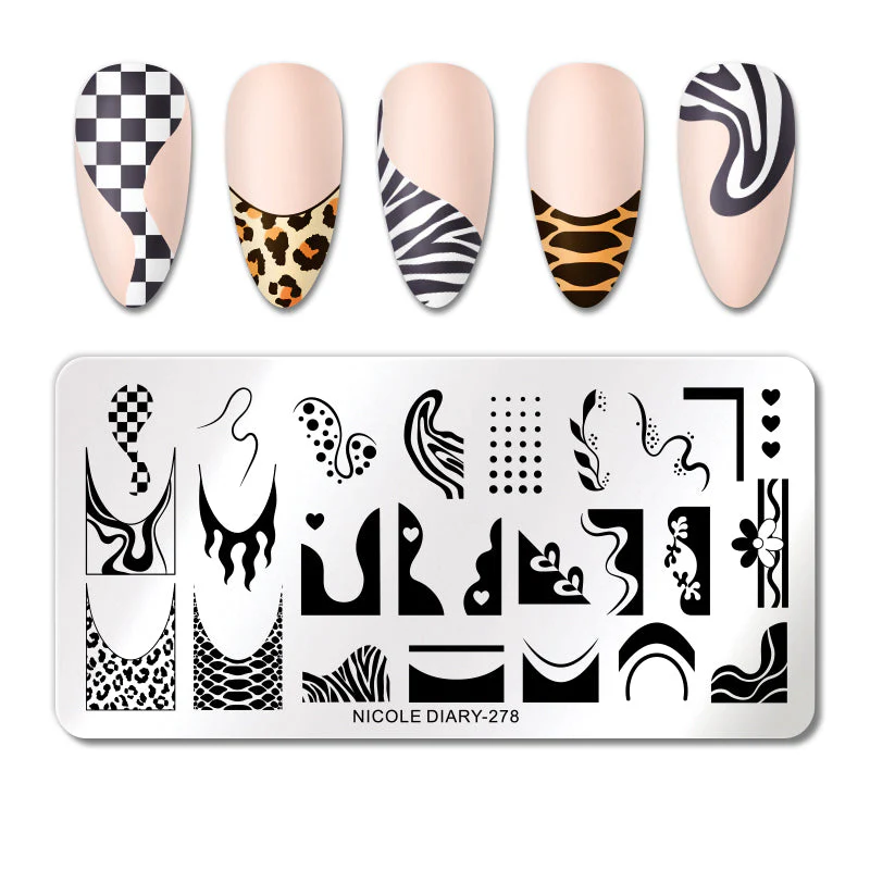 Nail Stamping Plates Nicole Diary - Image 51