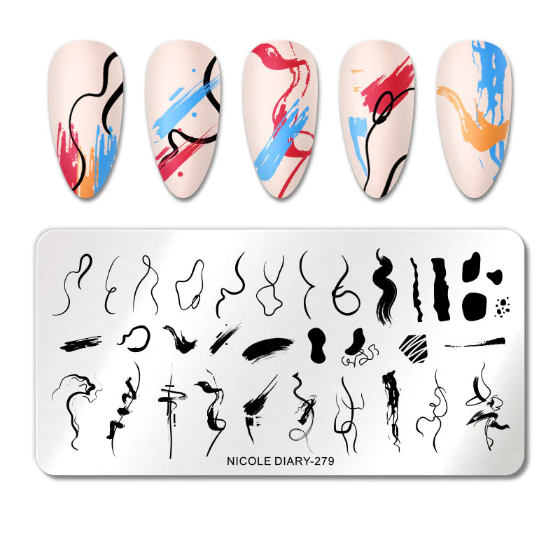 Nail Stamping Plates Nicole Diary - Image 52