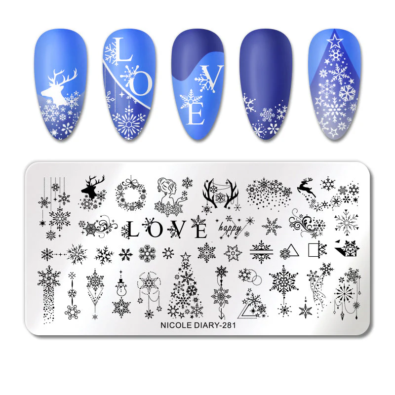 Nail Stamping Plates Nicole Diary - Image 54