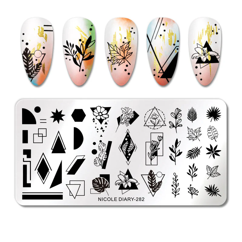 Nail Stamping Plates Nicole Diary - Image 55