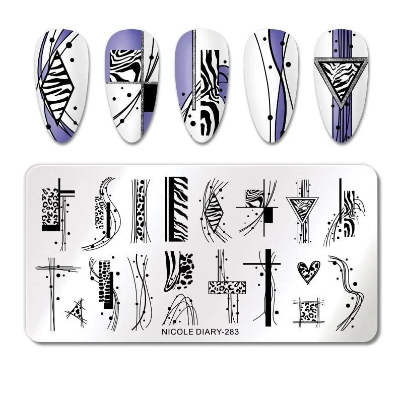 Nail Stamping Plates Nicole Diary - Image 56