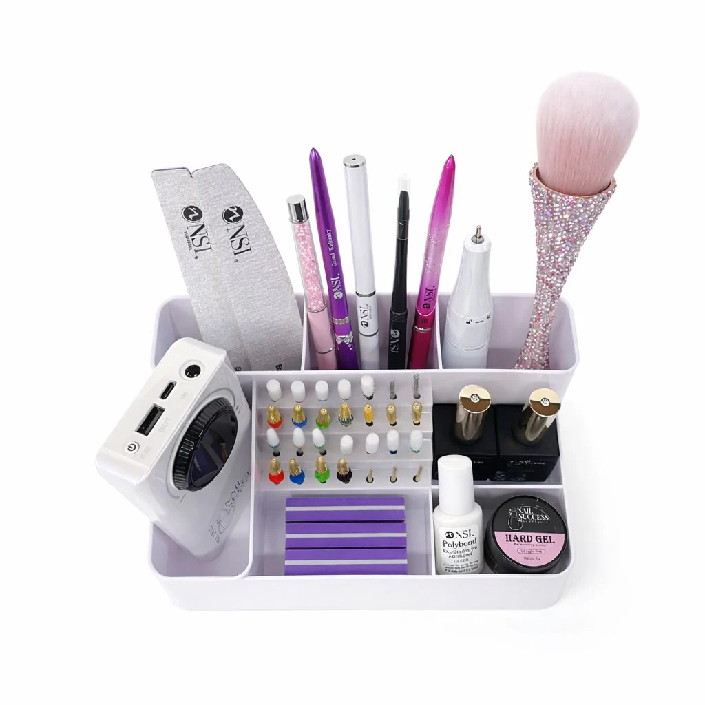Nail Tech Desk Organiser - Multi-Compartment Storage - Image 4