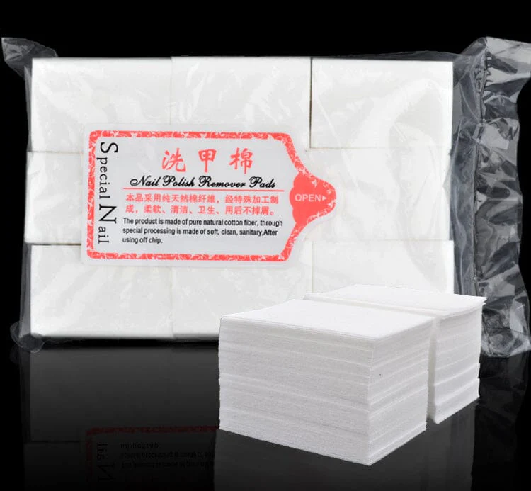 Nail Wipes Pink/White 600/400pcs - Image 4