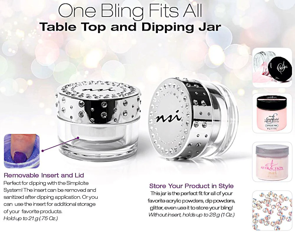 NSI Crystal Tabletop Bling Jar - Image 5
