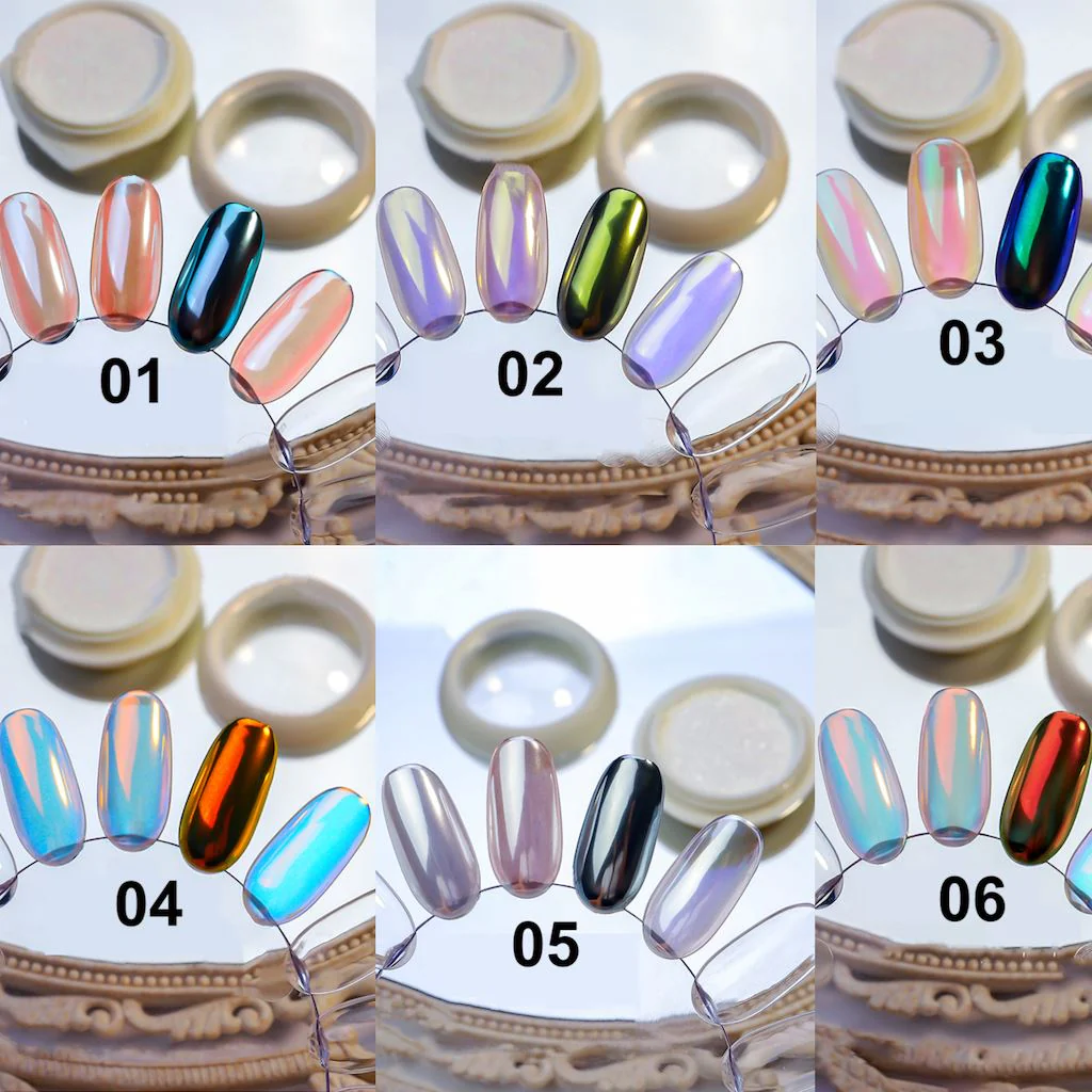 Pearl Aurora Chrome Pigment - Moonlight Series - Image 9