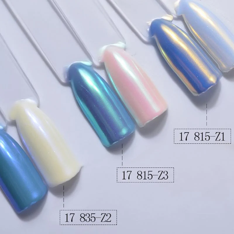Pearl Mermaid Shimmer Chrome Nail Powder - Image 2