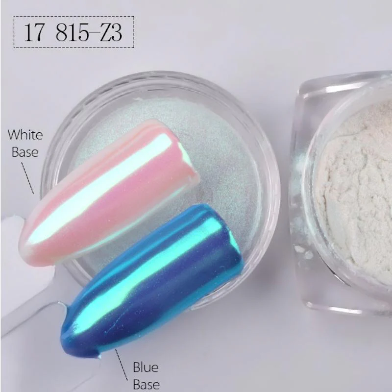 Pearl Mermaid Shimmer Chrome Nail Powder - Image 6