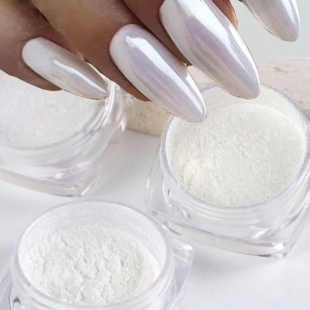 Pearl White Chrome Pigment - Image 4