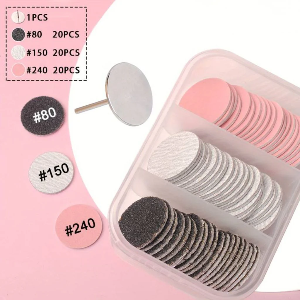 Pedicure Disc Drill Bit Set