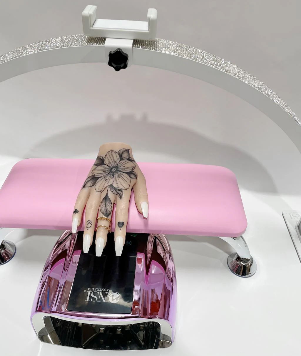 Phone Holder Attachment for Half Moon Nail Lamp - Image 6