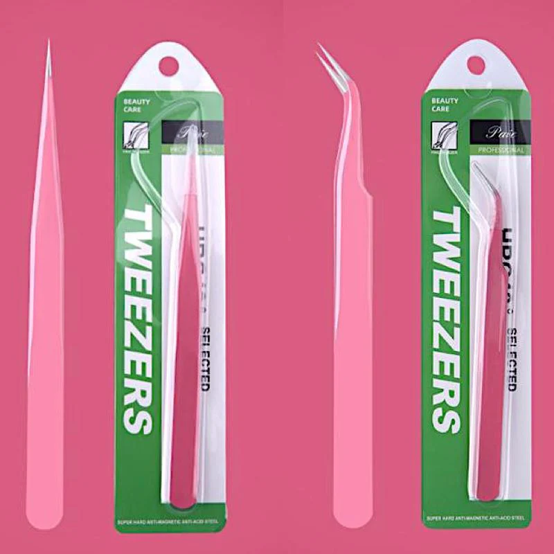 Pink Tweezers Fine Point - Image 5