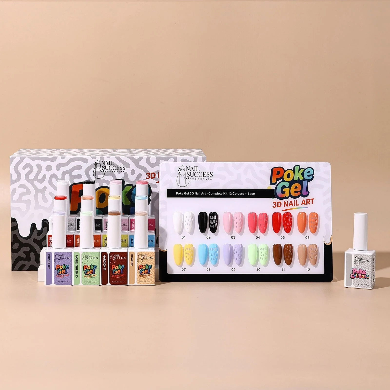 Poke Gel 3D Nail Art - Image 28