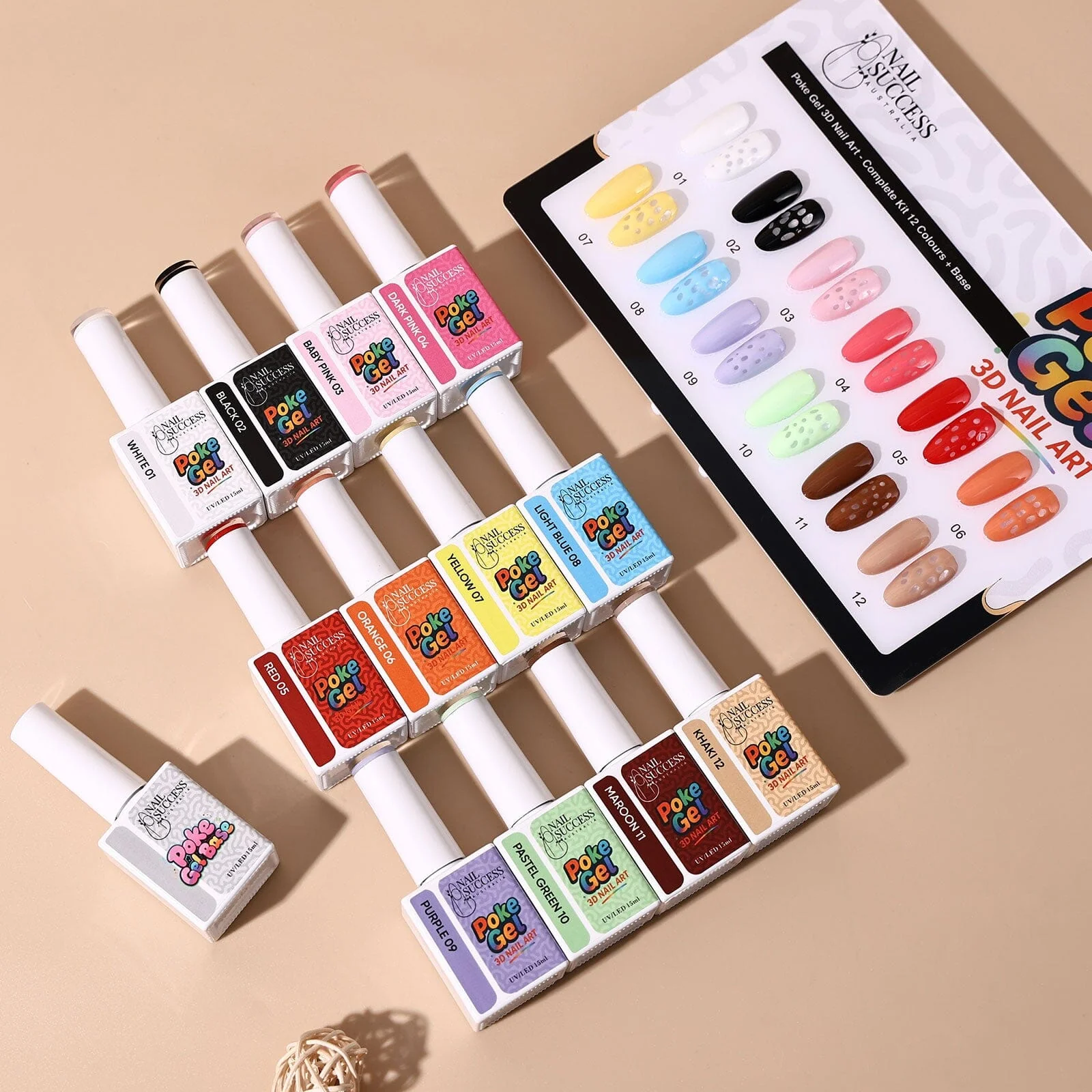 Poke Gel 3D Nail Art - Image 4