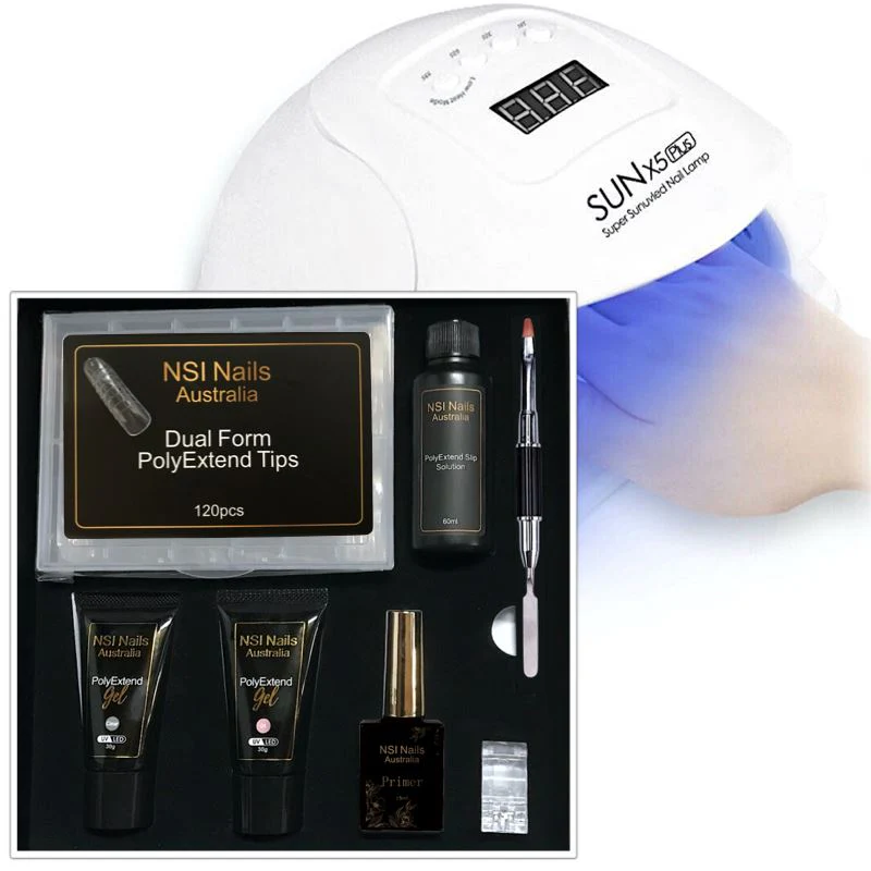 PolyGel Kit with Nail Lamp LED X5PLUS 80W - Image 5