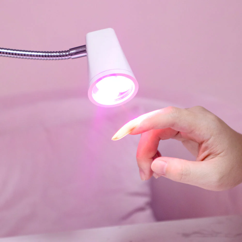 Portable And Rechargeable Nail Lamp Flash Cure Soft Gel Tips - Image 3
