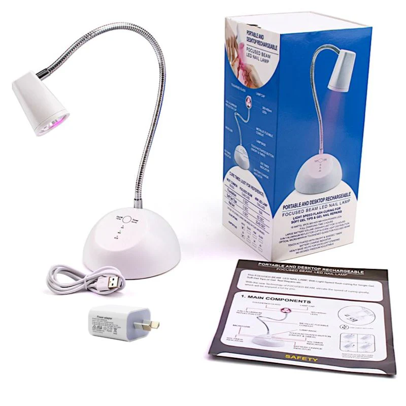Portable And Rechargeable Nail Lamp Flash Cure Soft Gel Tips - Image 6