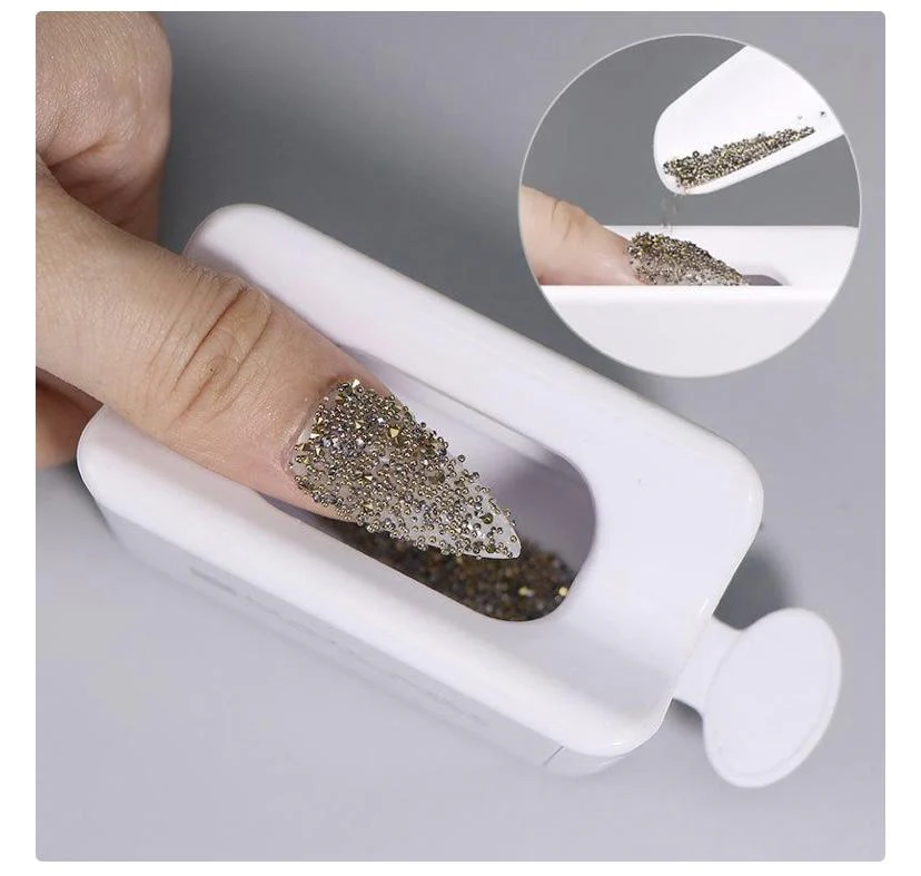 Nail Art Powder Pouring Tray with Funnel - Image 7