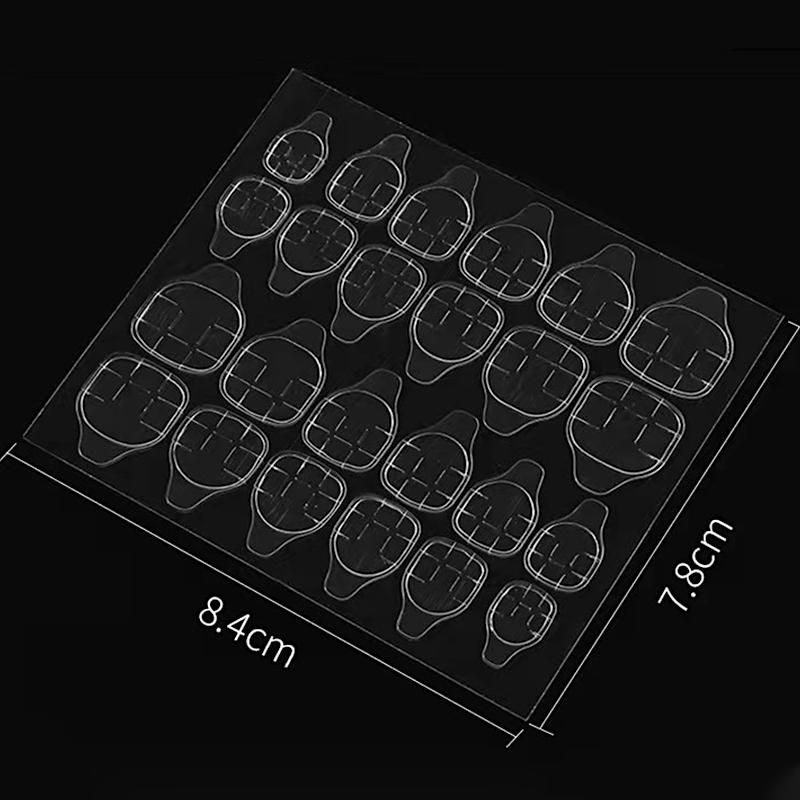 Press On Nail Sticker Tabs (Bag 24pcs) - Image 2