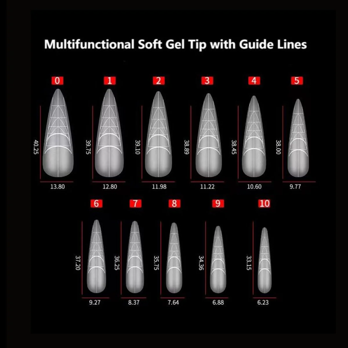 Pro Guide Soft Gel Tips - Image 3