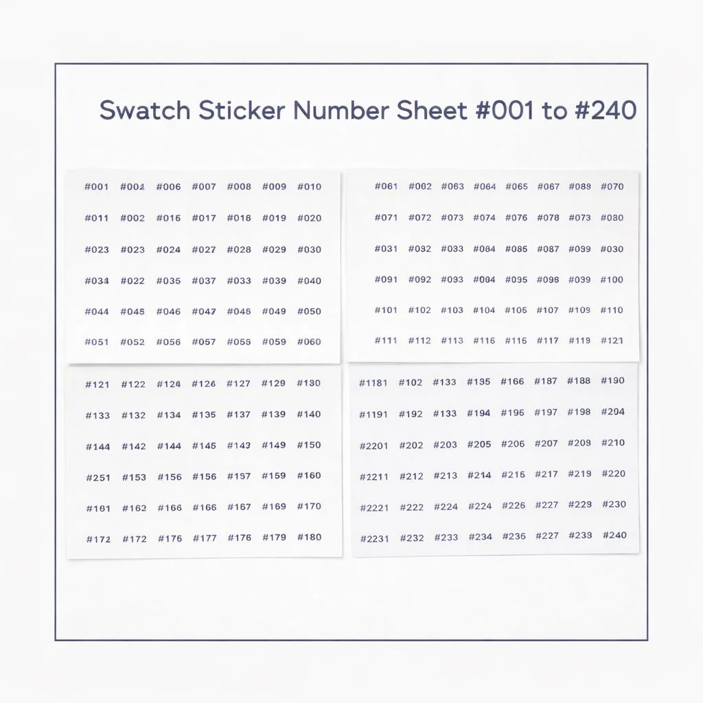 Pro Magnetic Swatch Colour Display Book - Image 25