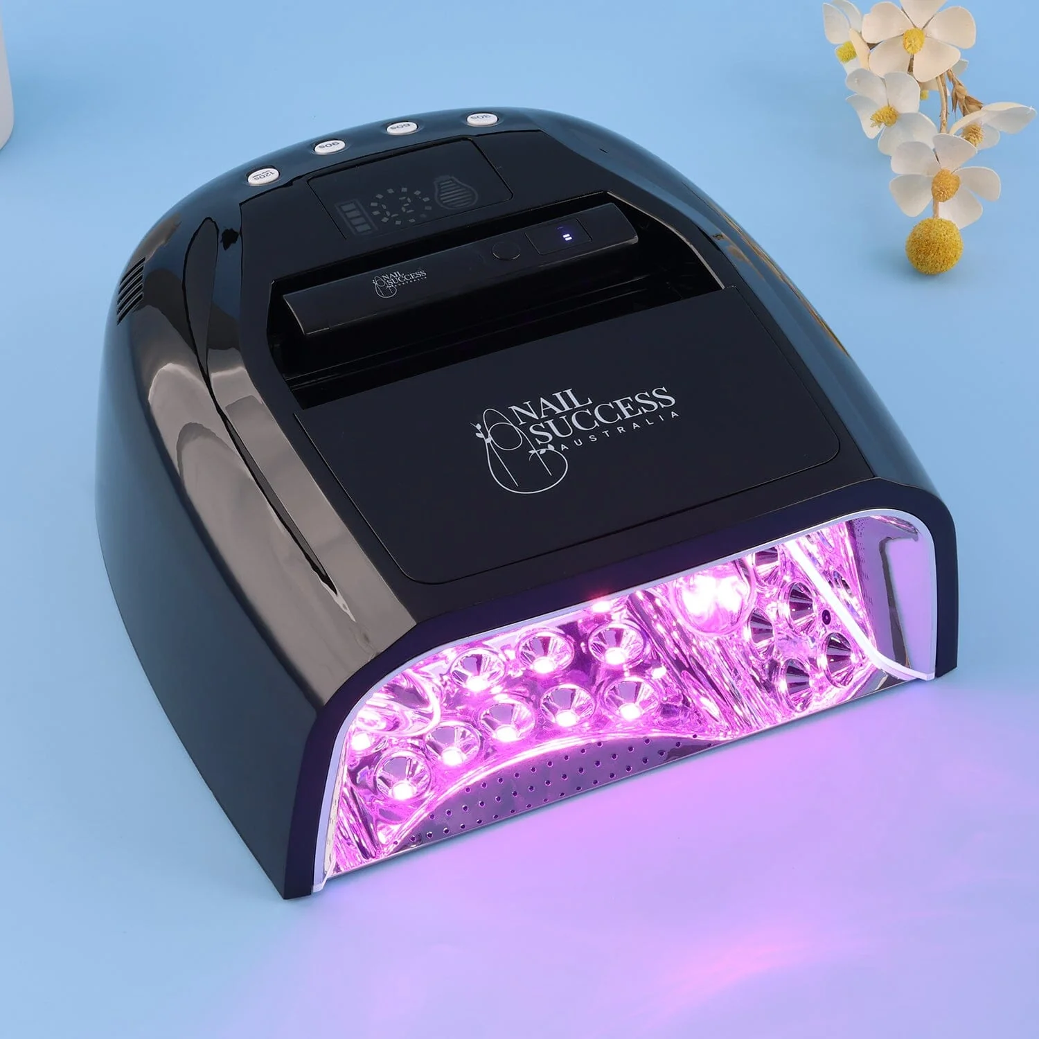 PRO Rechargeable Nail Lamp LED/UV 128W with Flash Torch - Image 23