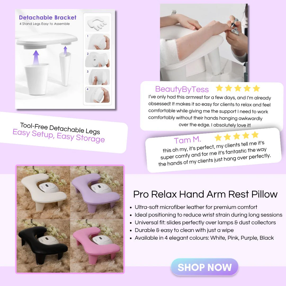 Pro Relax Hand Arm Rest Pillow - Image 2