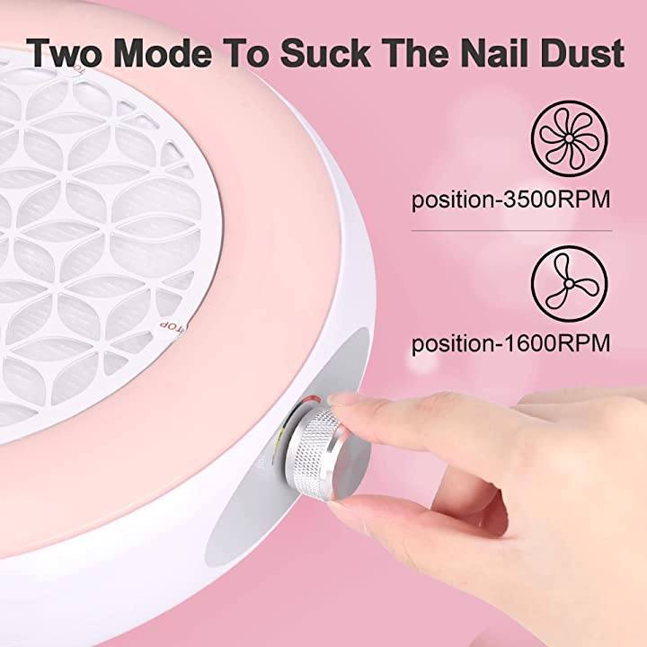 Professional Nail Dust Collector - Portable - Image 3