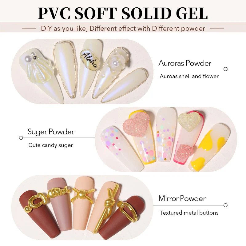 PVC Soft Solid 3D Sculpting Gel Born Pretty - Image 3