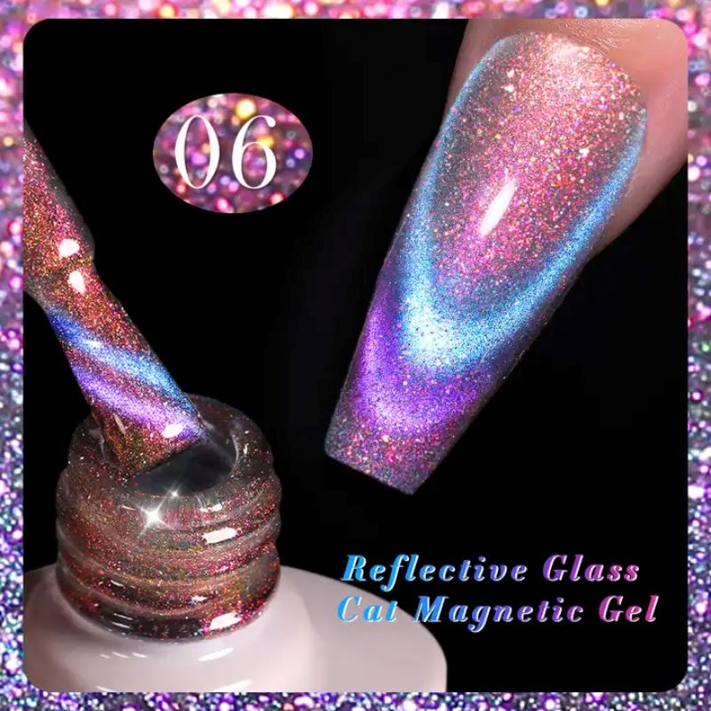 Reflective Glass Cat Magnetic Gel Polish Born Pretty - Image 11