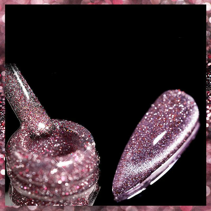 Reflective Glitter Cat Eye Magnetic Gel Born Pretty (Serie FGC) - Image 7