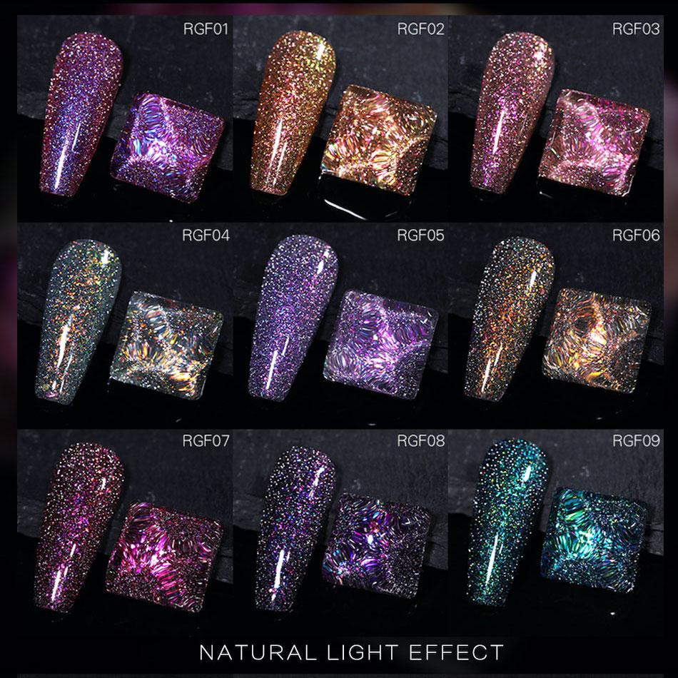 Reflective Glitter Flash Gel Polish Born Pretty - Image 4