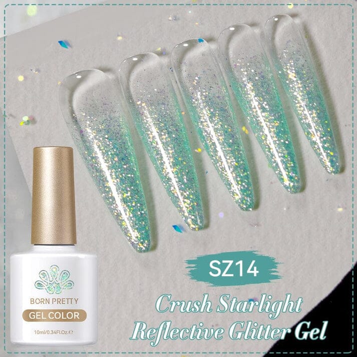 Reflective Glitter Gel Polish Born Pretty - Image 5