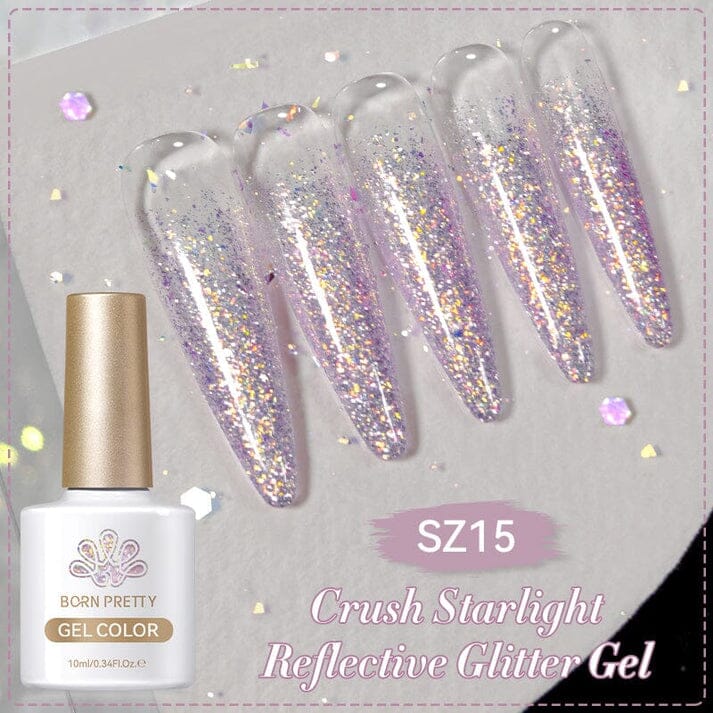 Reflective Glitter Gel Polish Born Pretty - Image 6