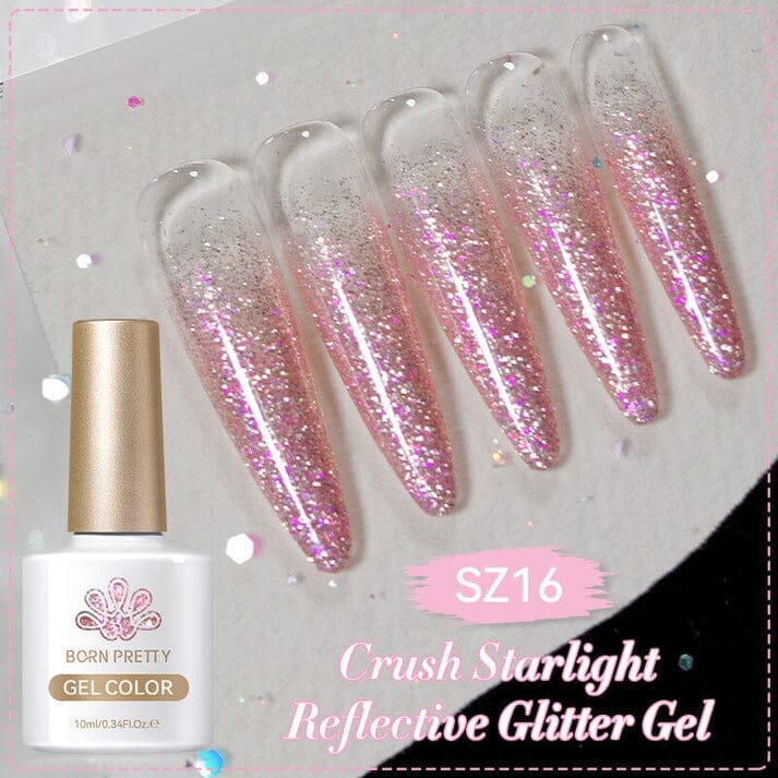 Reflective Glitter Gel Polish Born Pretty - Image 7