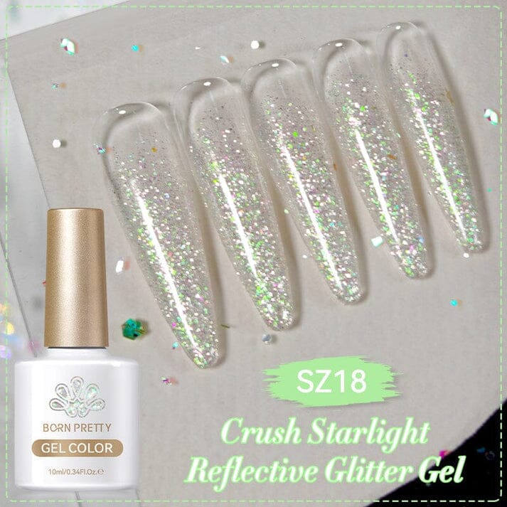 Reflective Glitter Gel Polish Born Pretty - Image 9
