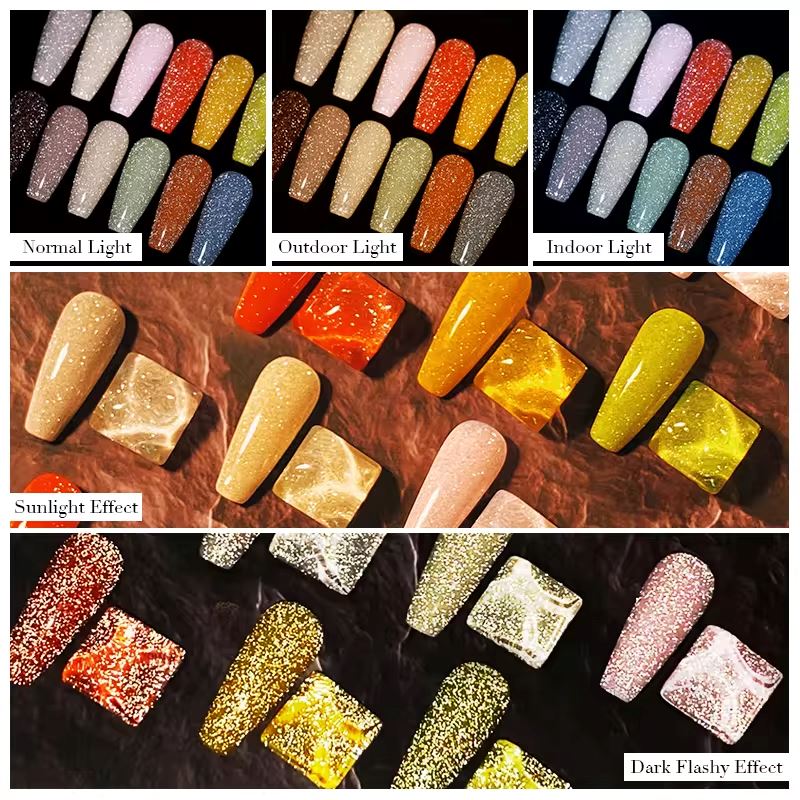 Reflective Glitter Top Coat Born Pretty - Image 6