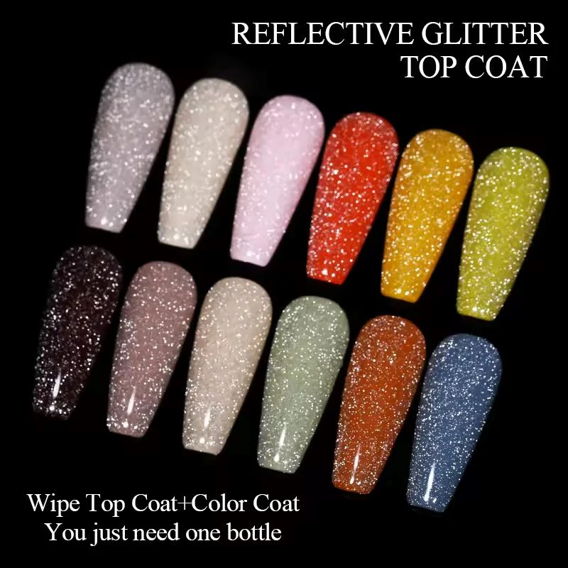 Reflective Glitter Top Coat Born Pretty - Image 7