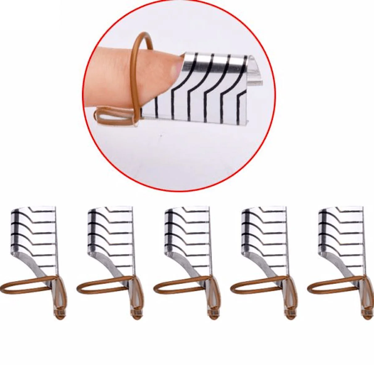 Reusable Nail Forms 5pcs Pack