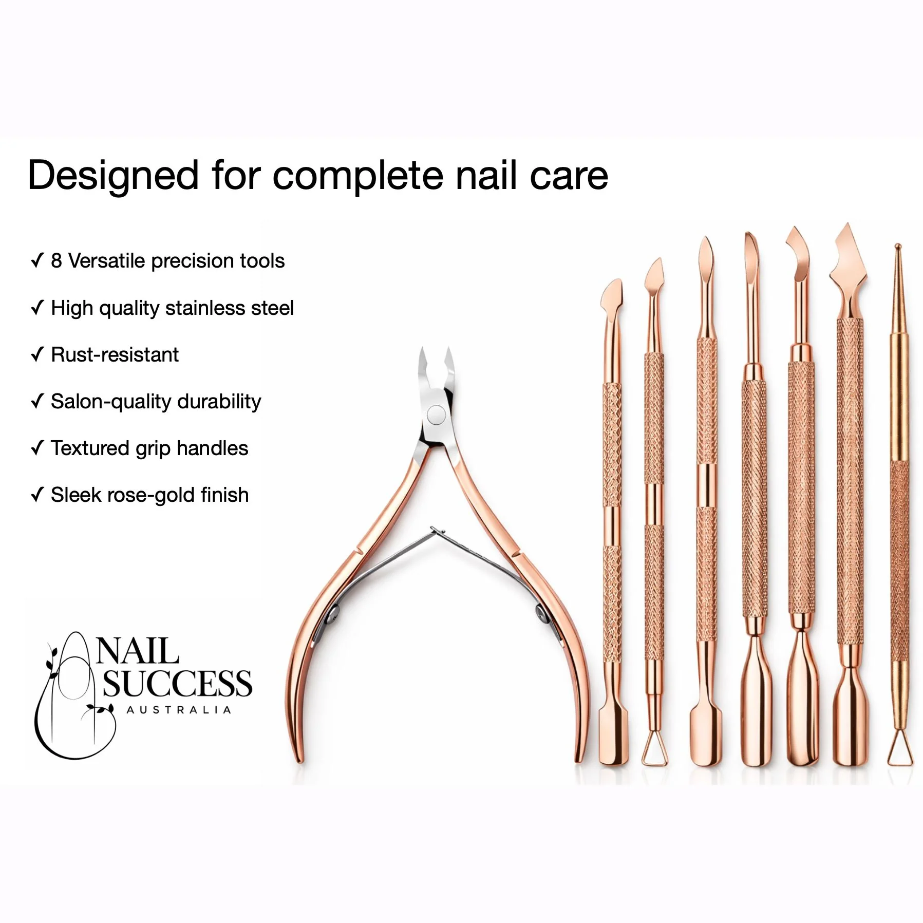 Rose Gold Nail Tools - Image 36