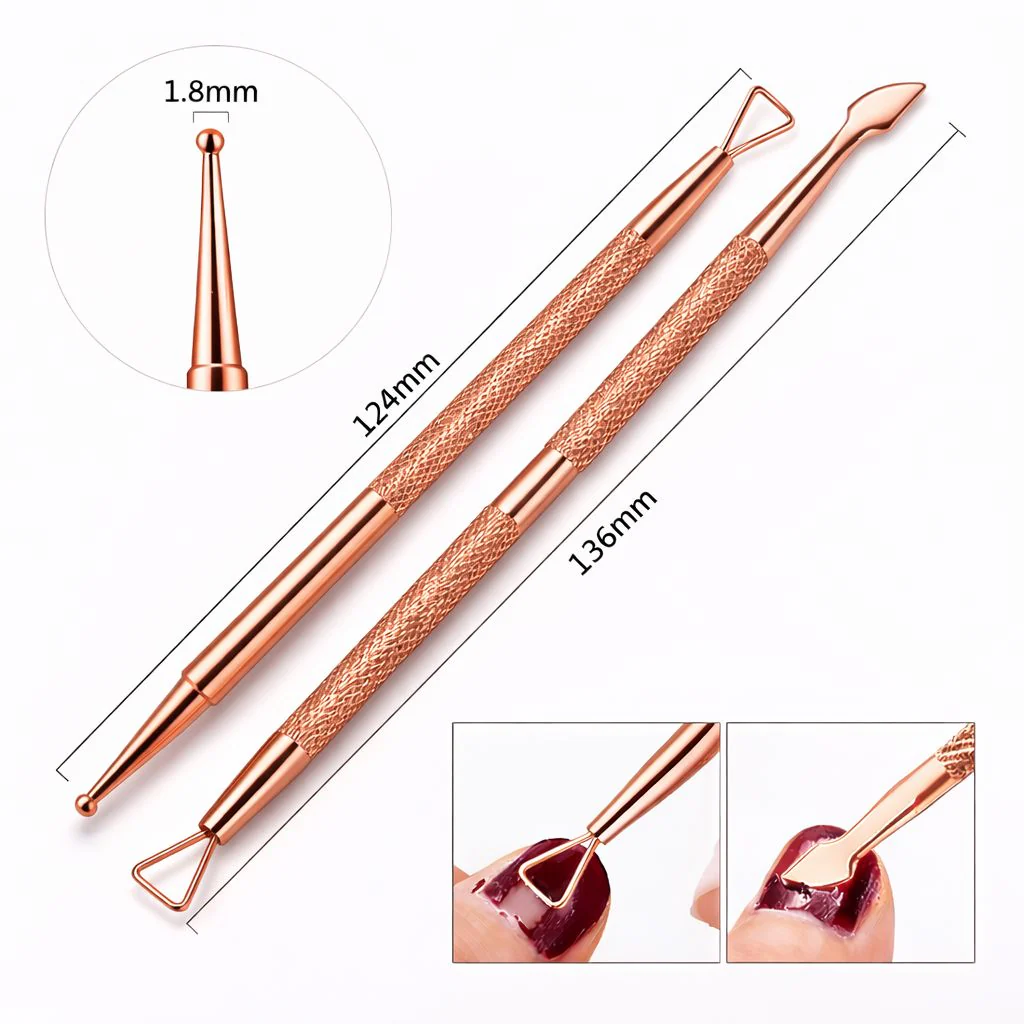 Rose Gold Peeler Scraper Gel Nail Polish - Image 11