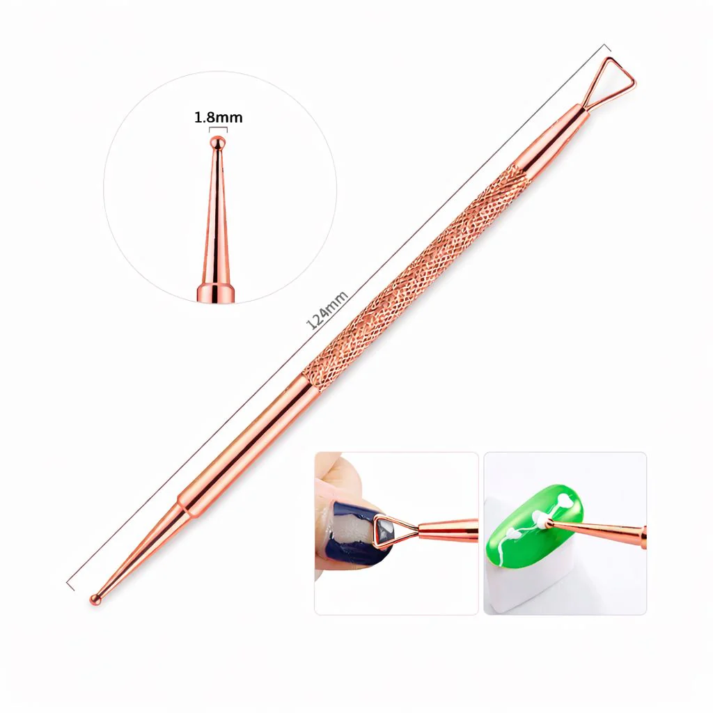 Rose Gold Peeler Scraper Gel Nail Polish - Image 8
