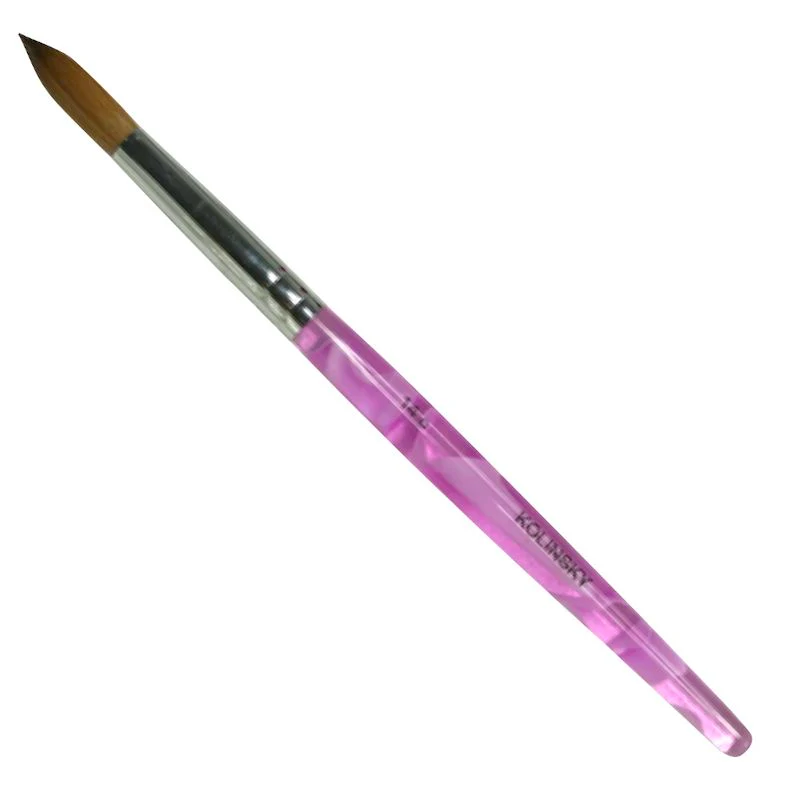 Round Kolinsky Acrylic Brush - Image 7