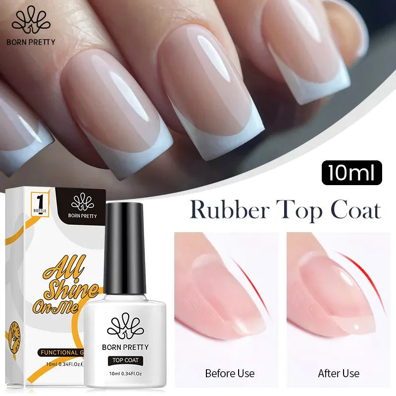 Rubber Top Coat Born Pretty 10ml - Image 2