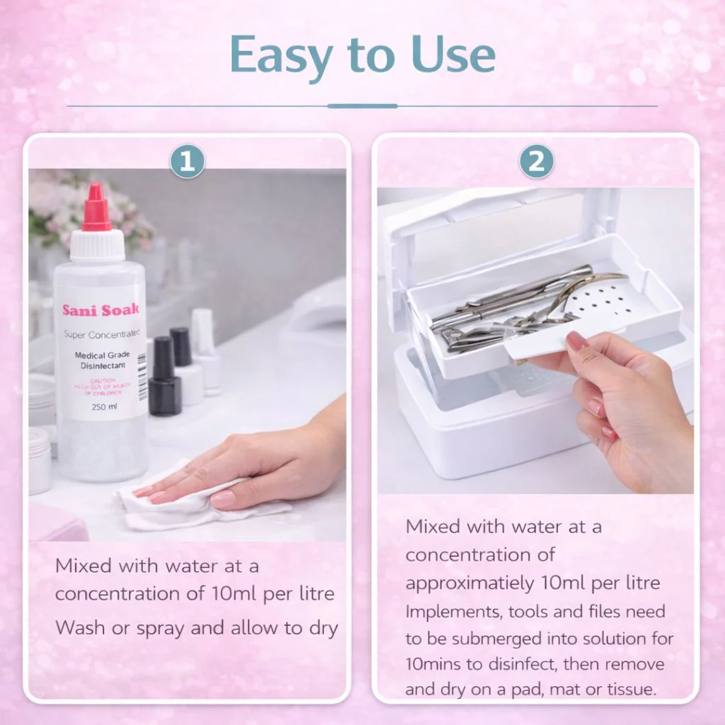 SANI-SOAK Super Concentrated Medical Grade Disinfectant - Image 3
