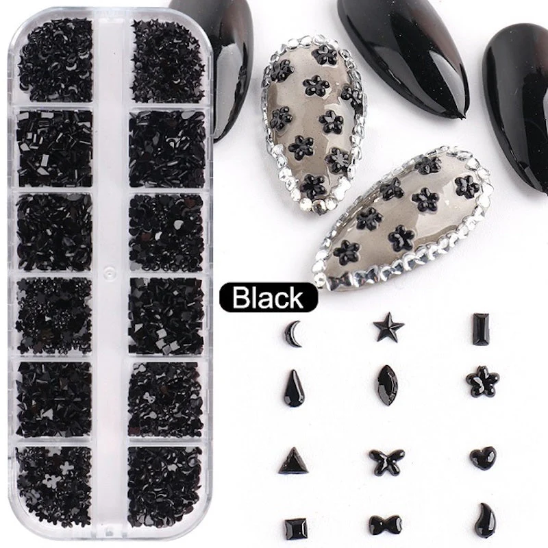 Shaped Nail Rhinestones Tray - Image 7