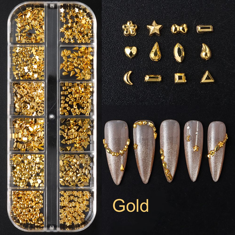 Shaped Nail Rhinestones Tray - Image 8