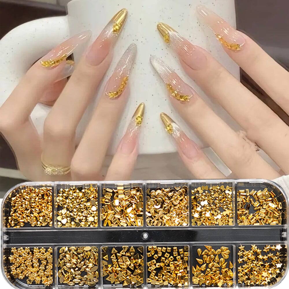 Shaped Nail Rhinestones Tray - Image 9