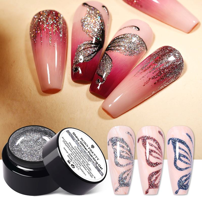Shiny Glitter Gels Born Pretty - Image 5