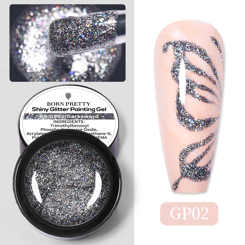 Shiny Glitter Gels Born Pretty - Image 8