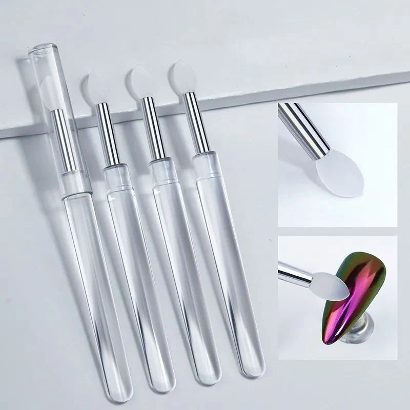 Silicone Applicator Tool for Chromes Pigments and Glitters - Image 2
